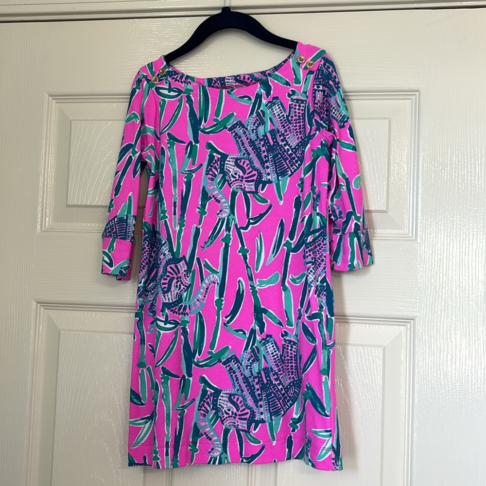 Girl’s Lilly Pulitzer hot pink dress Sz S (4-5) - woman’s sold separately